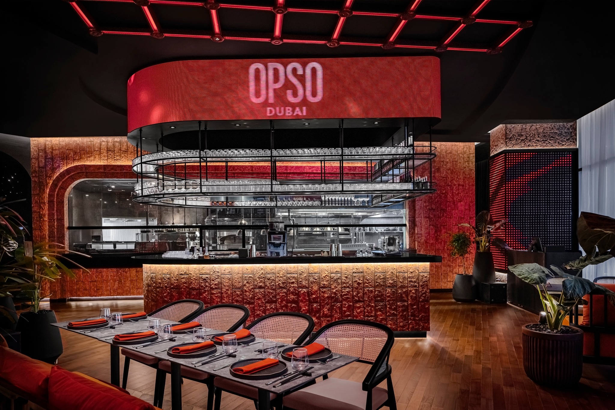 OPSO Restaurant at Dubai Mall. Turnkey... - Blue Camel Design