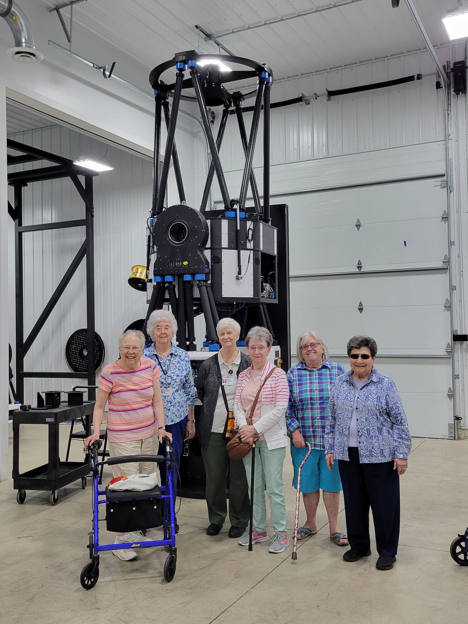 Adrian - Sisters enjoyed a presentation and tour of the Planewave ...