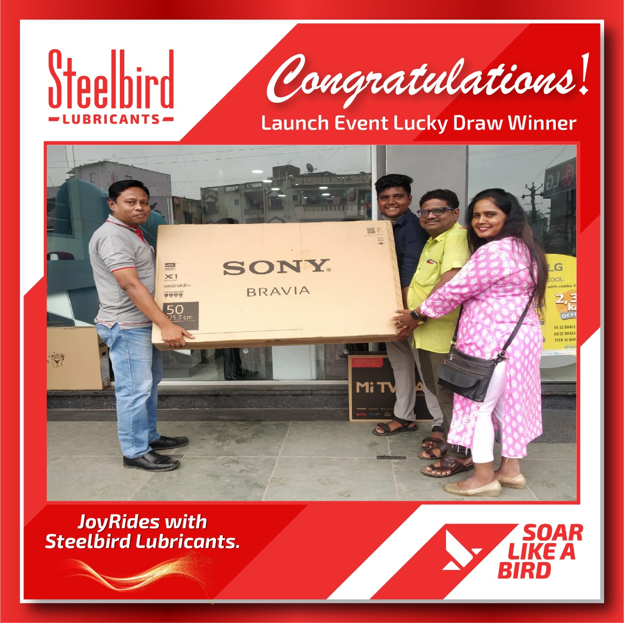 Steelbird India - Congratulations Lucky Winner! Our proud... | Facebook
