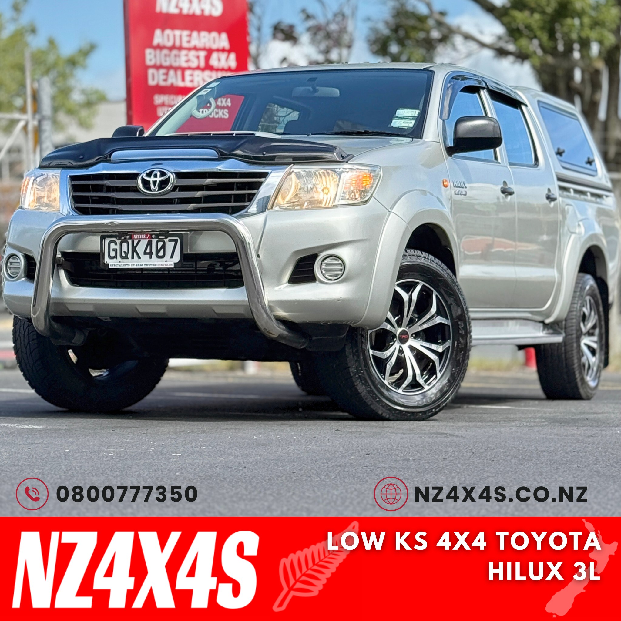 🔥LOW KS 4X4 TOYOTA HILUX 3L🔥 2012 Only 102,300 KM 1 KD 3L Diesel