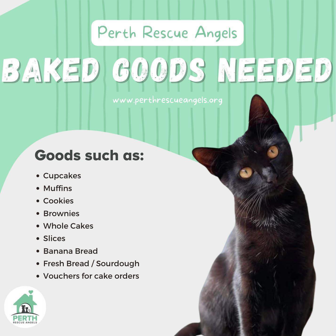👩‍🍳 CALLING ALL PROFESSIONAL BAKERS... - Perth Rescue Angels | Facebook