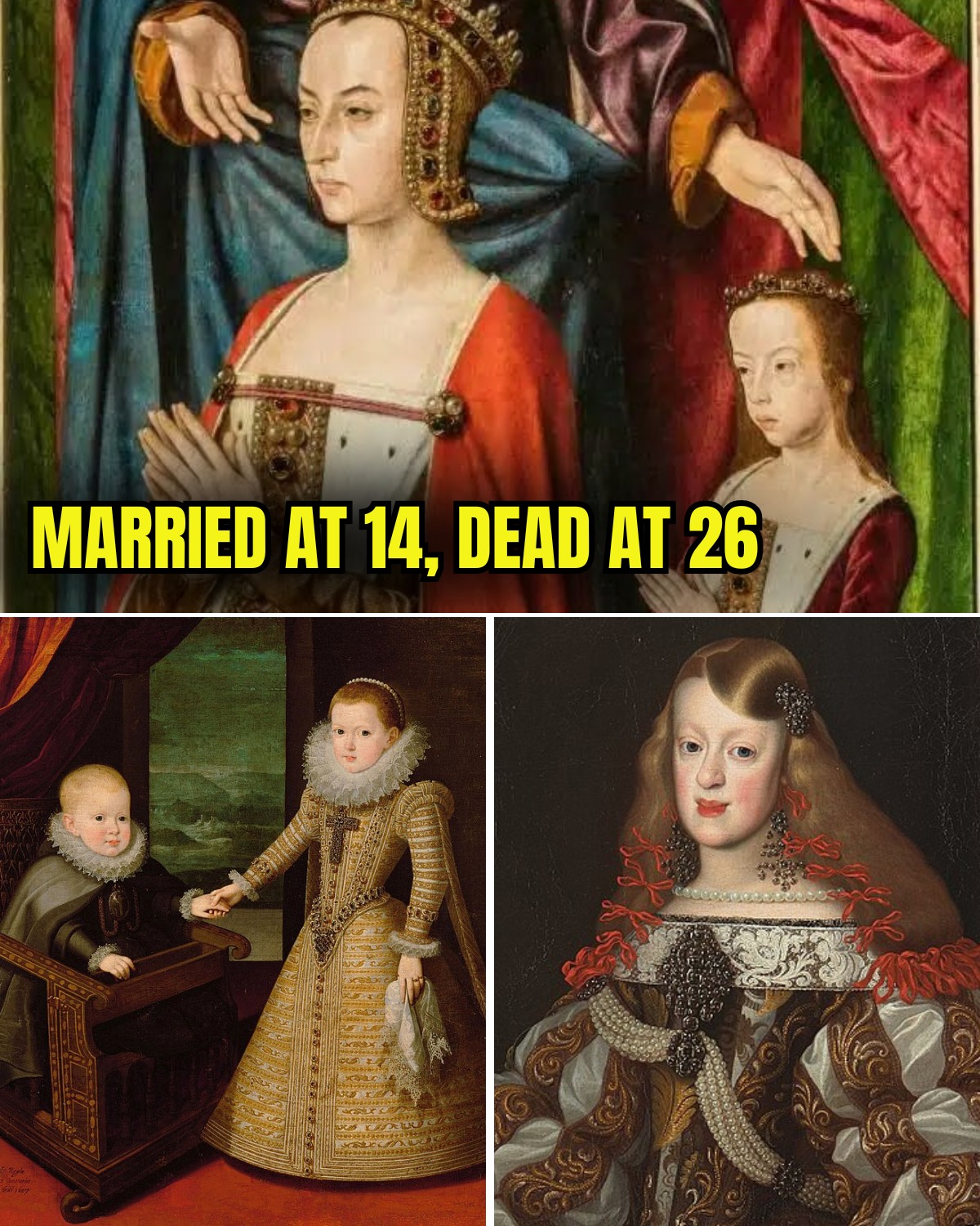 Royal - Married at 14, Dead at 26 – The Tragic Queen of Spain In a ...