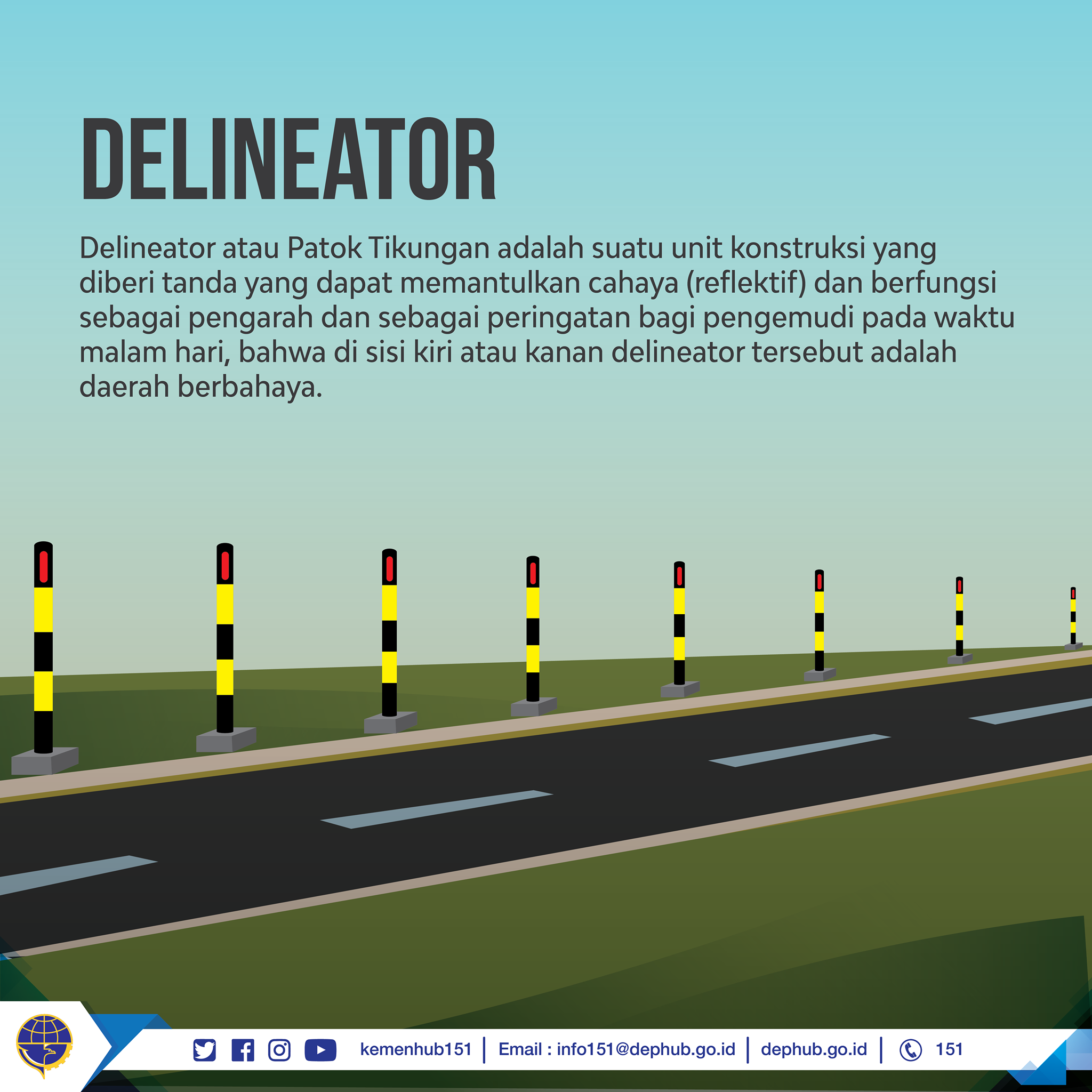 Kementerian Perhubungan RI - #KawulaModa, pernah melihat patok atau ...