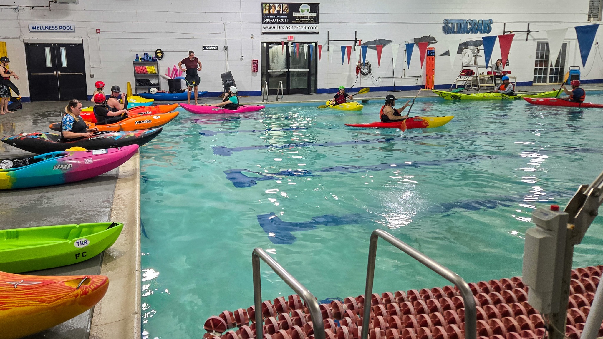 Kayak Pool Session