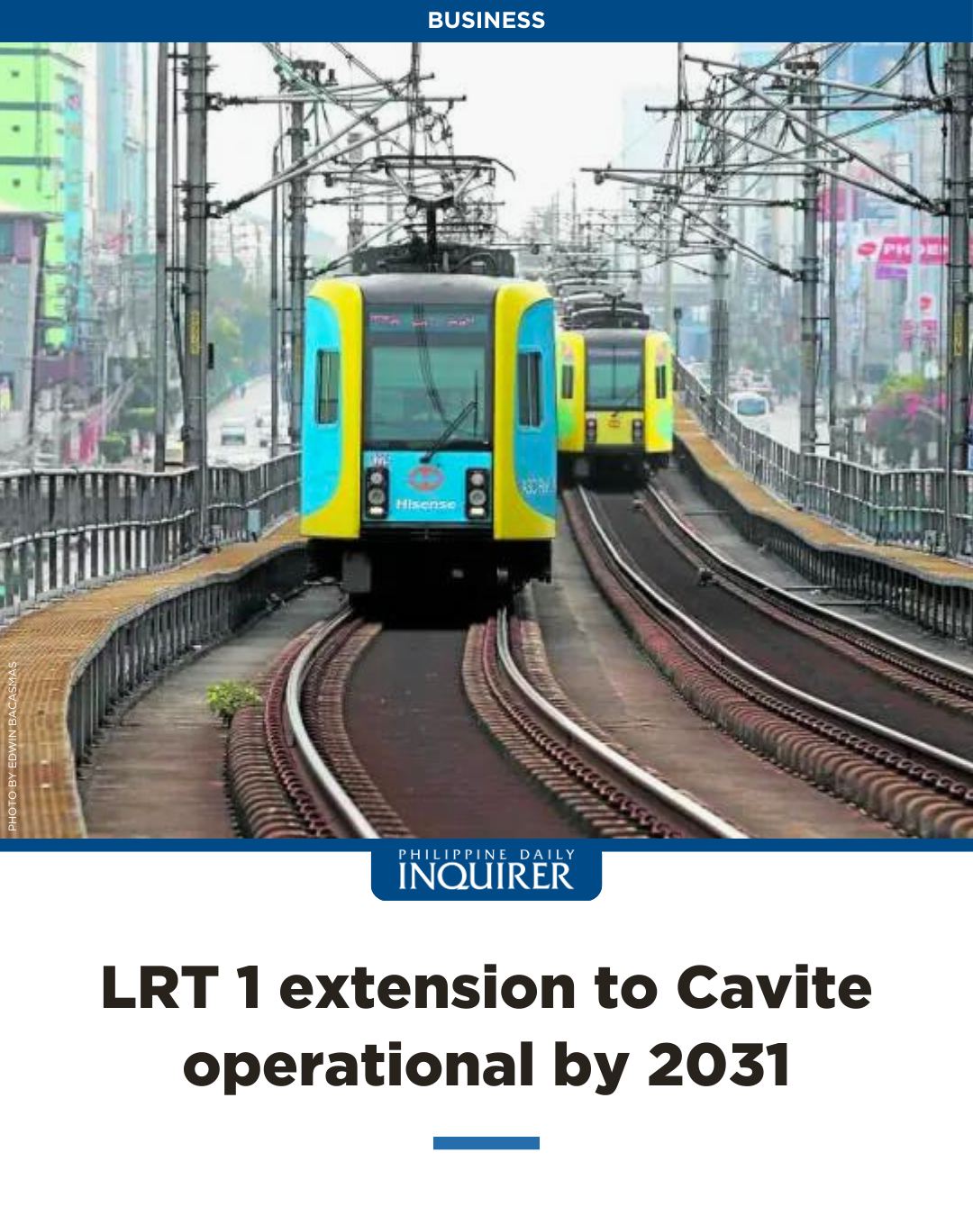 Philippine - The last two phases of Light Rail Transit Line 1 (LRT 1 ...