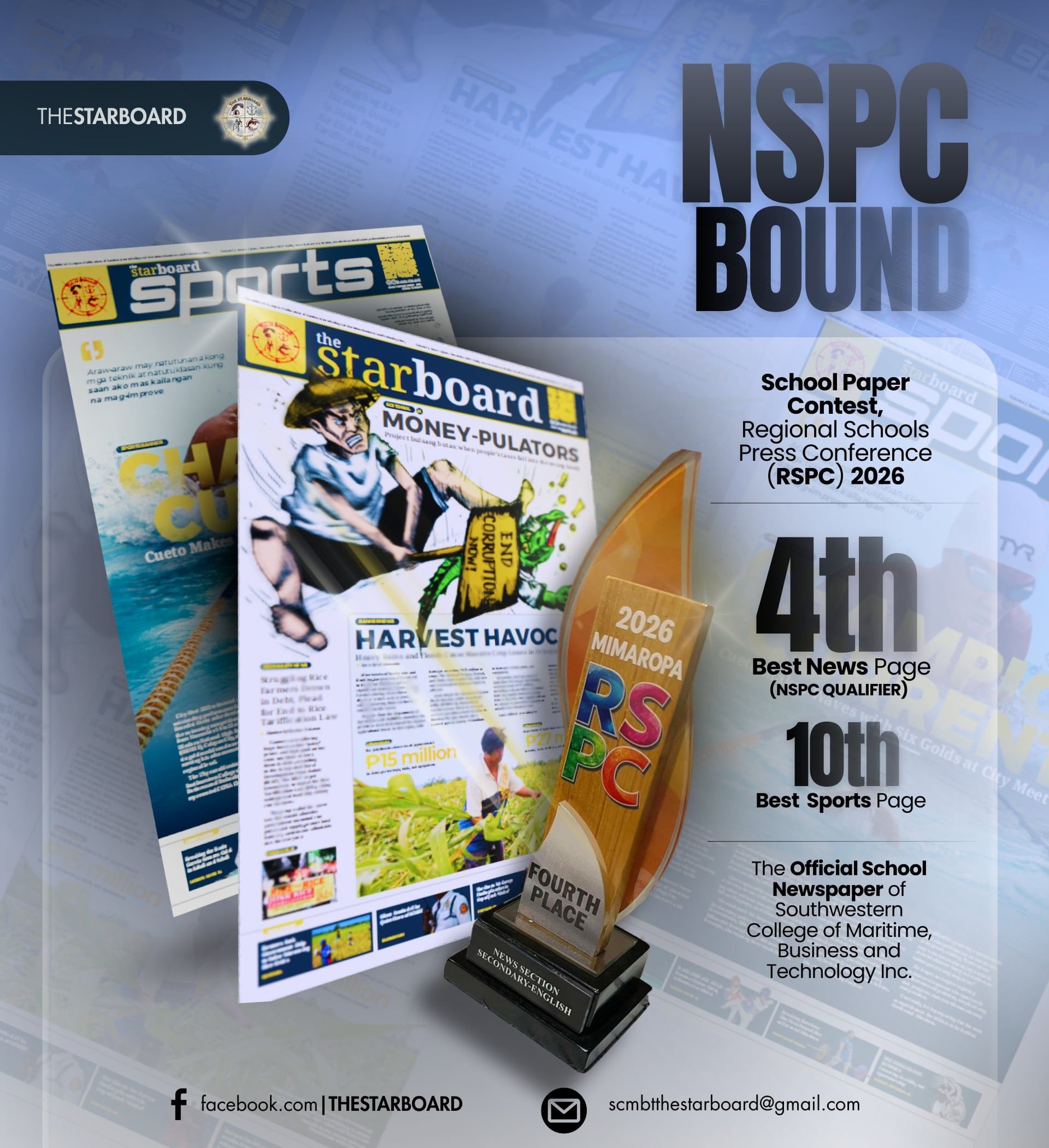 The Starboard - 𝗡𝗘𝗪𝗦 I Starboard Shines at RSPC, Heads to NSPC in Ormoc ...