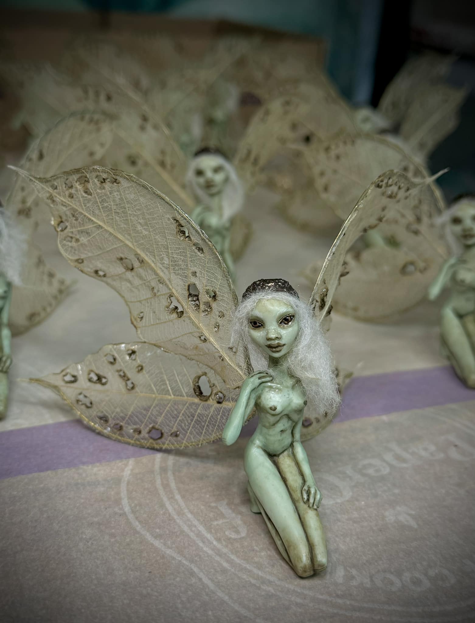 Hello everyone! These two firefly fairies will be in my shop this