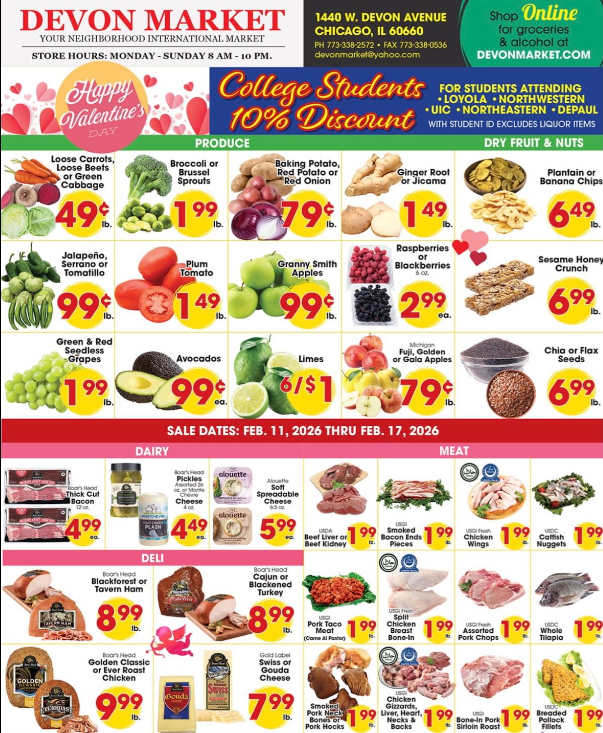 ️VALENTINE’S DEALS ARE HERE! ️... - Devon Market Chicago | Facebook