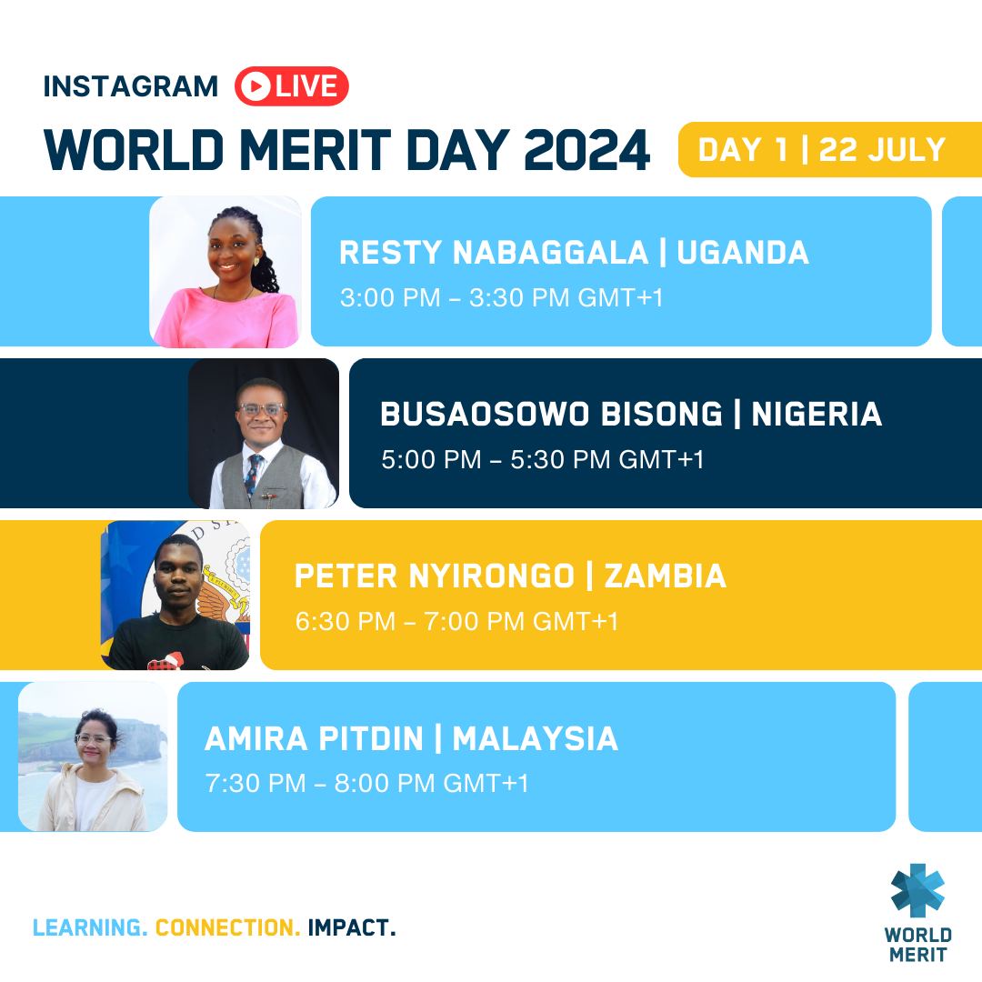 World Merit - 🌟 World Merit Week Starts Tomorrow! 🌟 Stay...