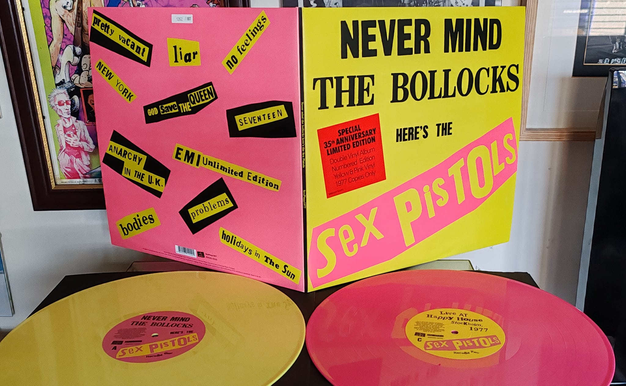 Sex Pistols Never Mind the Bollocks 35th anniversary edition