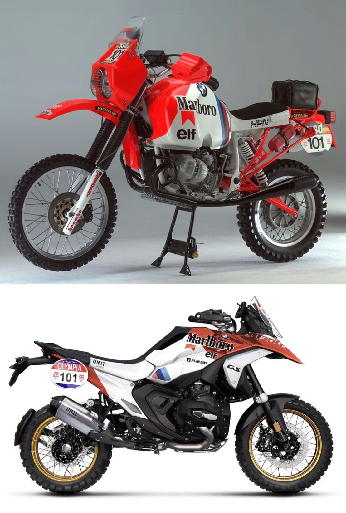 PROTAR 1/9  R80GS PARIS-DAKAR プロター BMW R80 G/S Paris-Dakar 1/9 Scale Model of Devin Biehler #R80GS 50