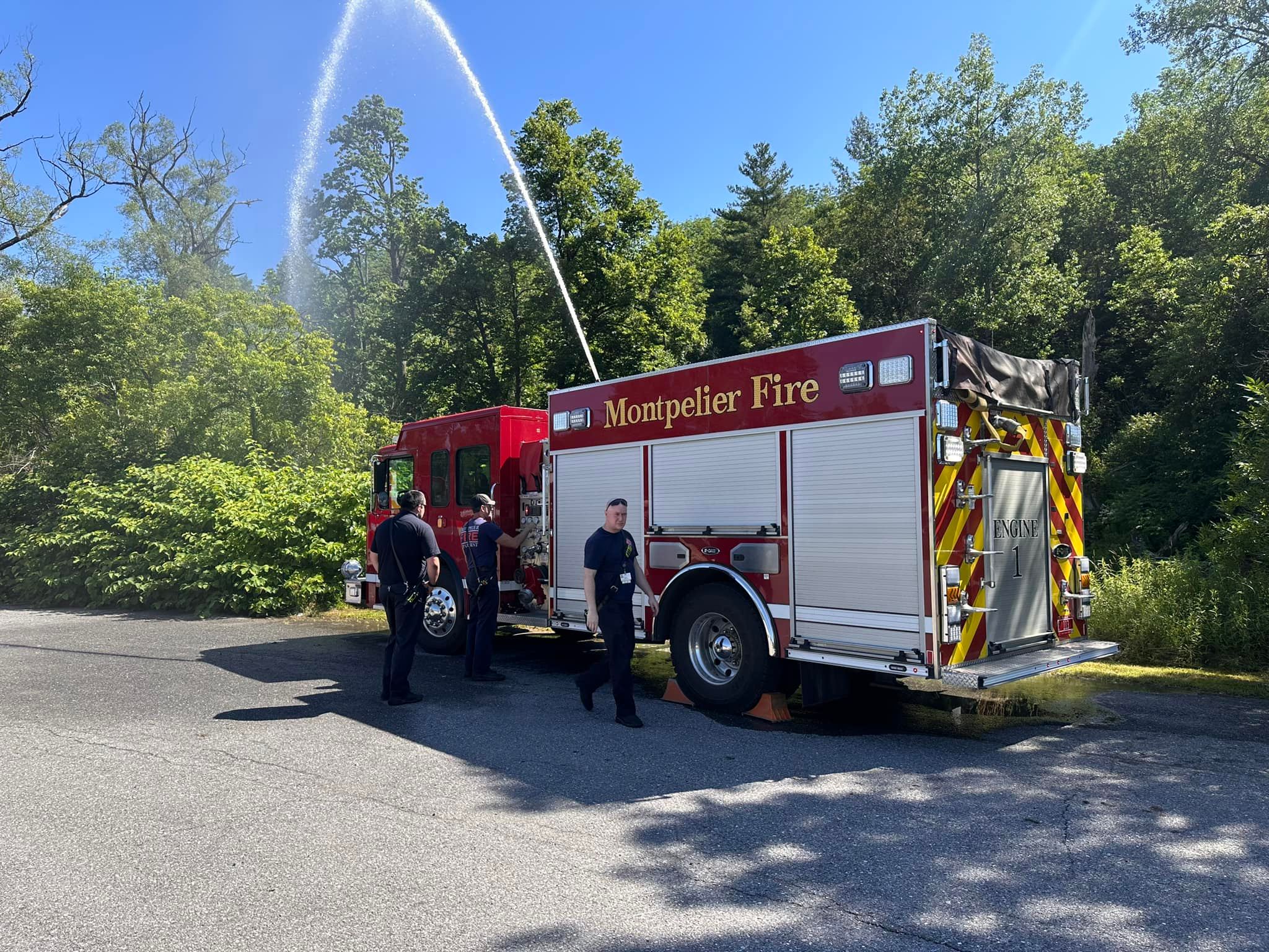 A beautiful day to the start... - Montpelier Fire Local 2287