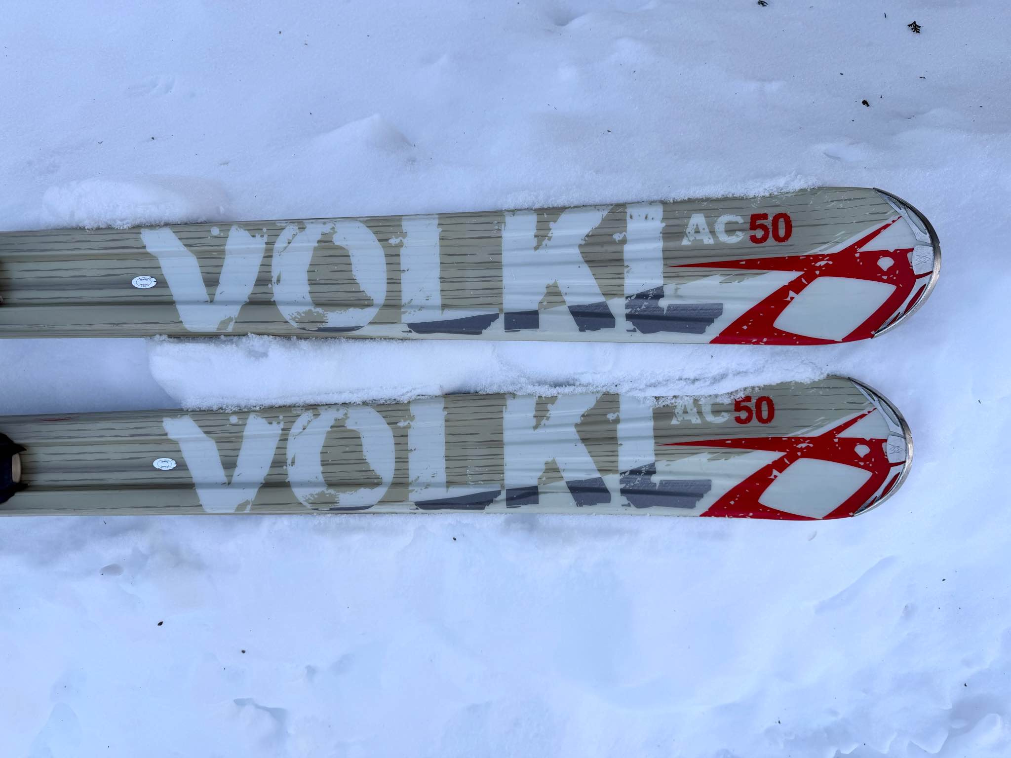 Volkl Unlimited AC50 Skis – 177cm w/ Marker WideRide Bindings