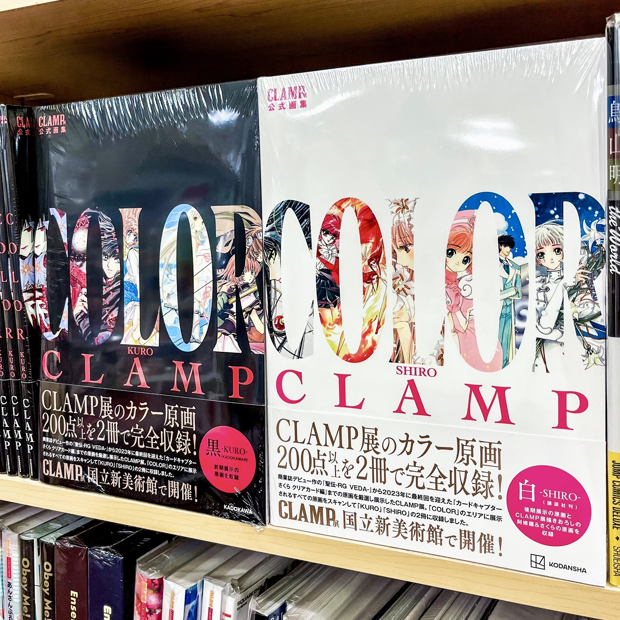 CLAMP Exhibition Official Art Book COLOR KURO CLAMP展公式画集