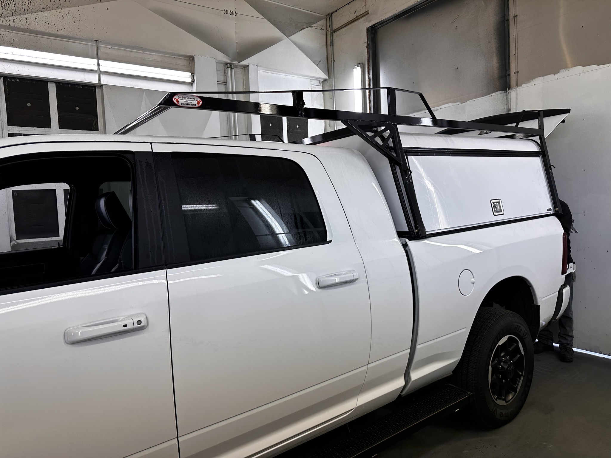Custom removable ladder rack built... - Two Dogs Fabricating | Facebook