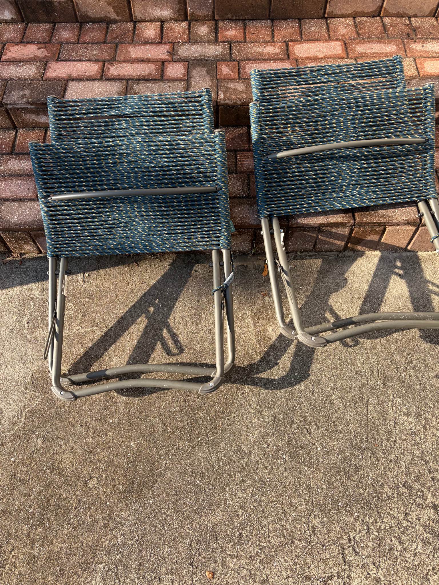 West Elm x REI Outward Rope Chair set of 2 - Outdoor Chairs, Benches ...