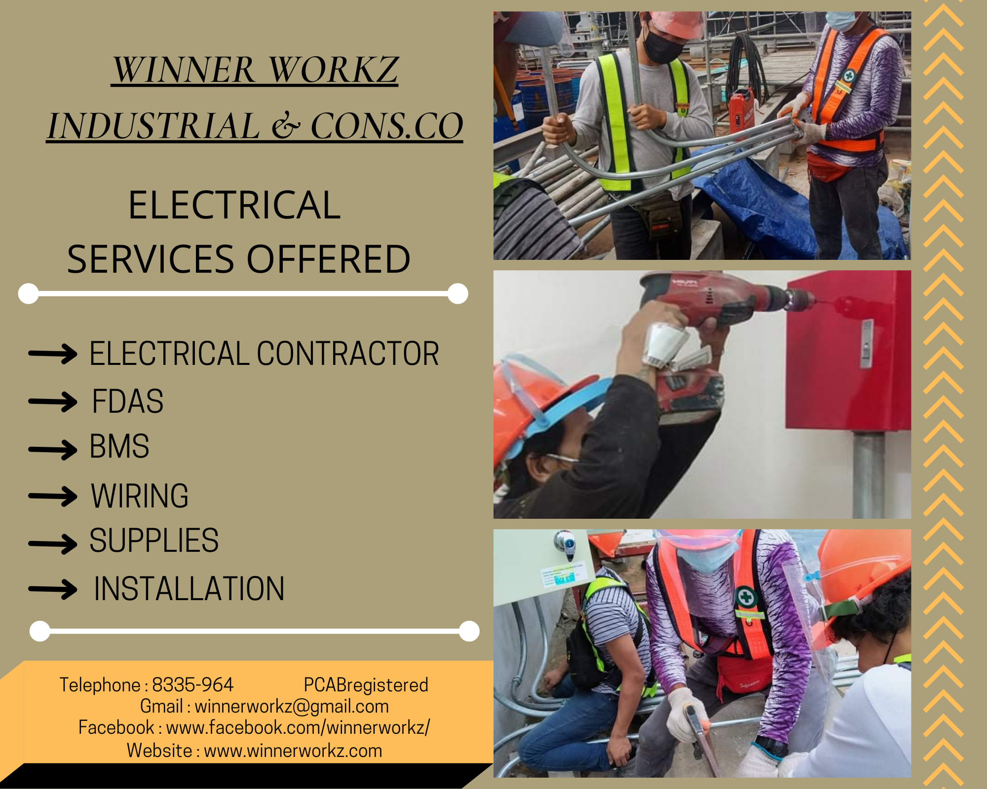 Winner Workz Industrial & Construction Co. - Happy Monday! Mondays are ...