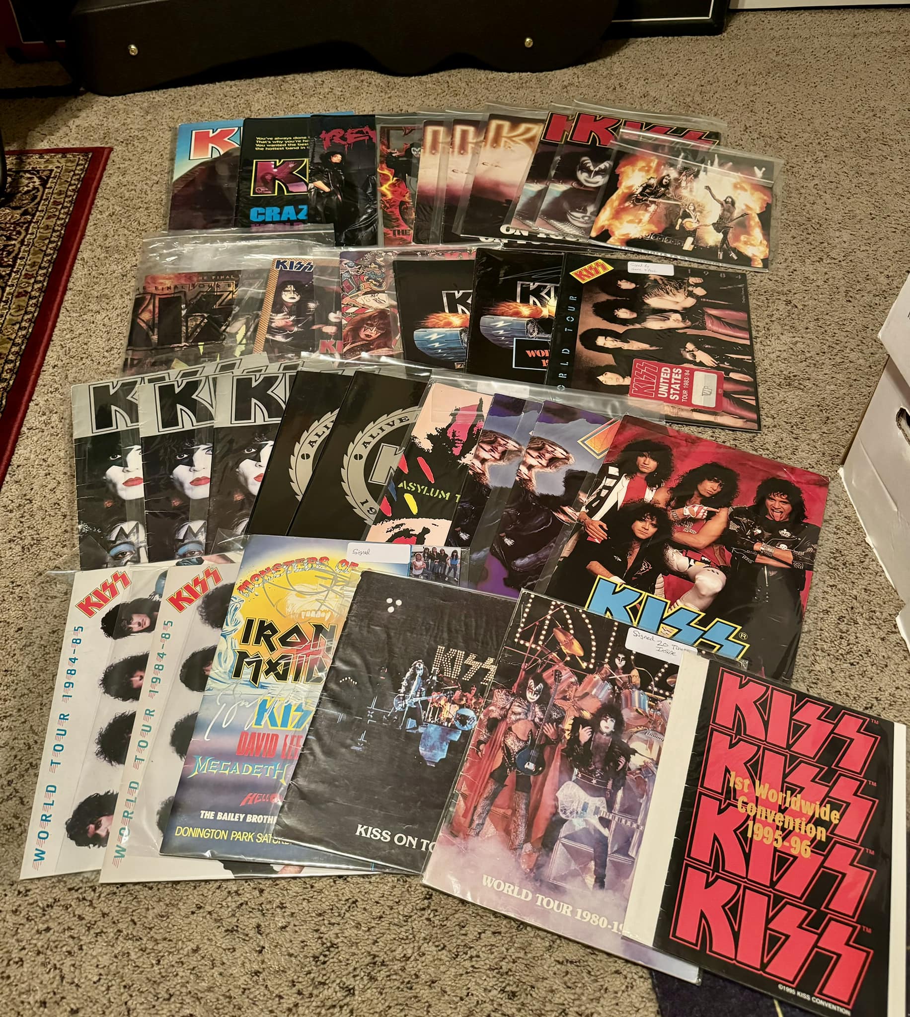 KISS 40th anniversary tour book collection series