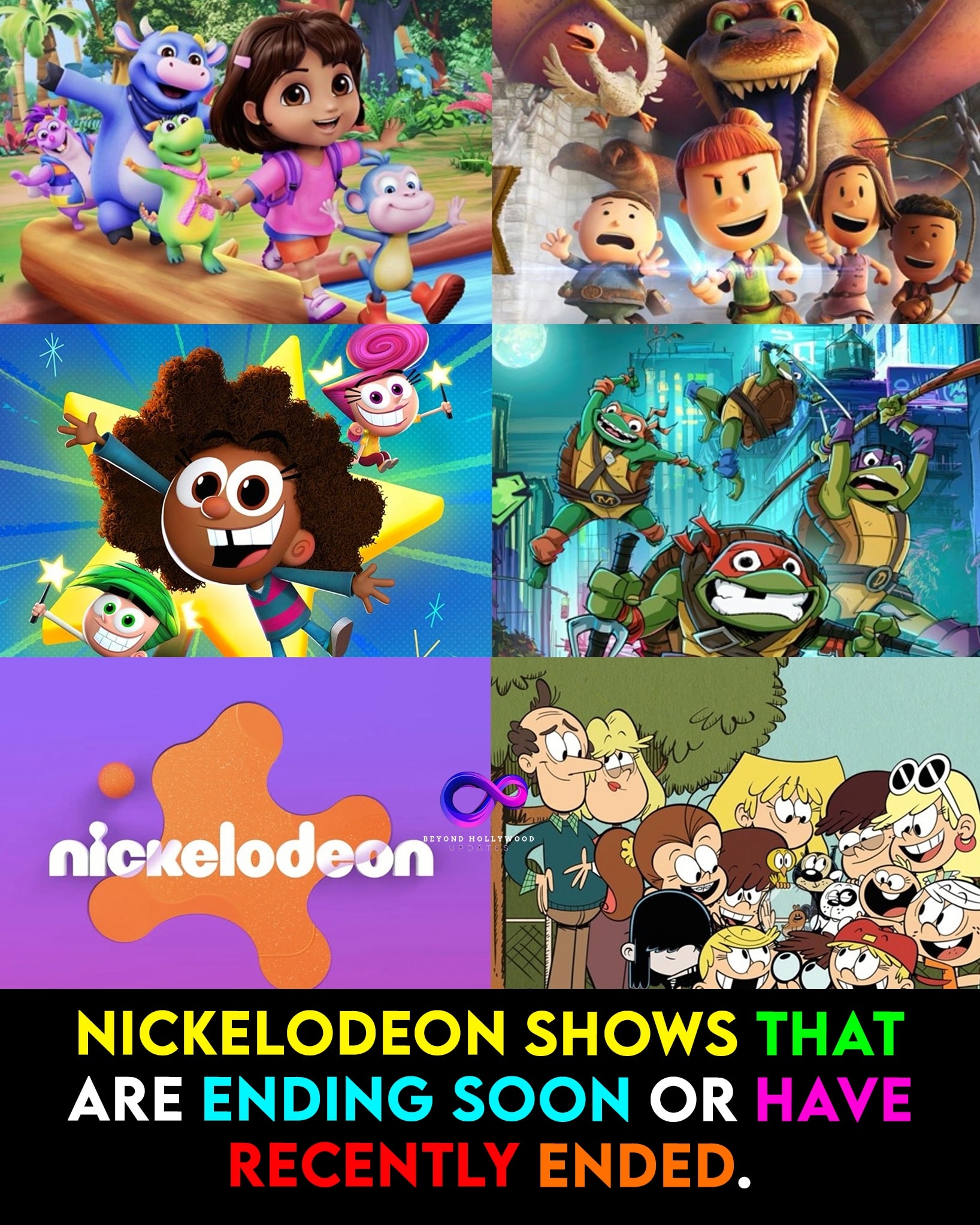 Nickelodeon’s animated lineup... - Beyond Hollywood Updates | Facebook