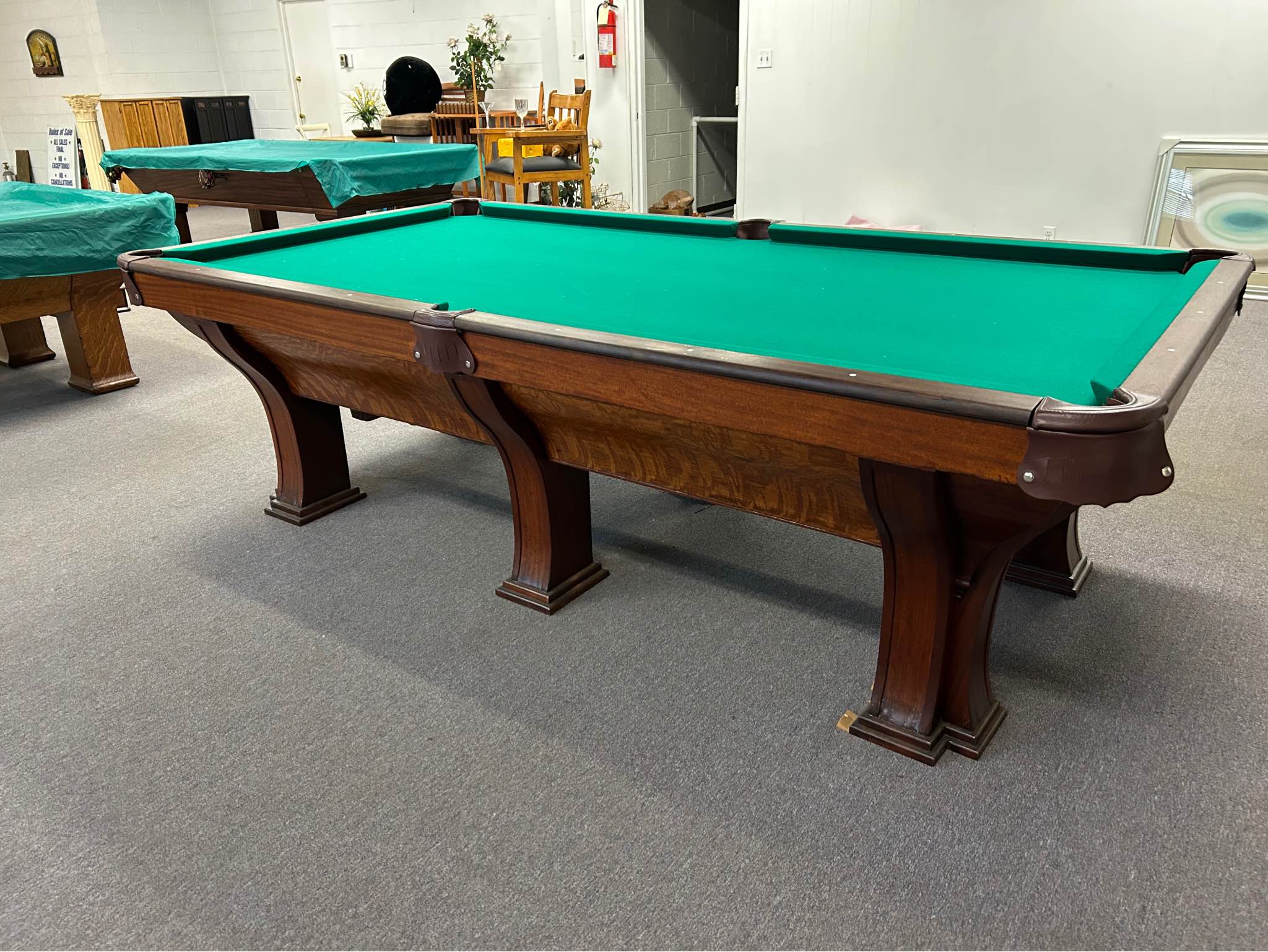 9’ antique pool table - Billiard Tables - Philadelphia, Pennsylvania ...
