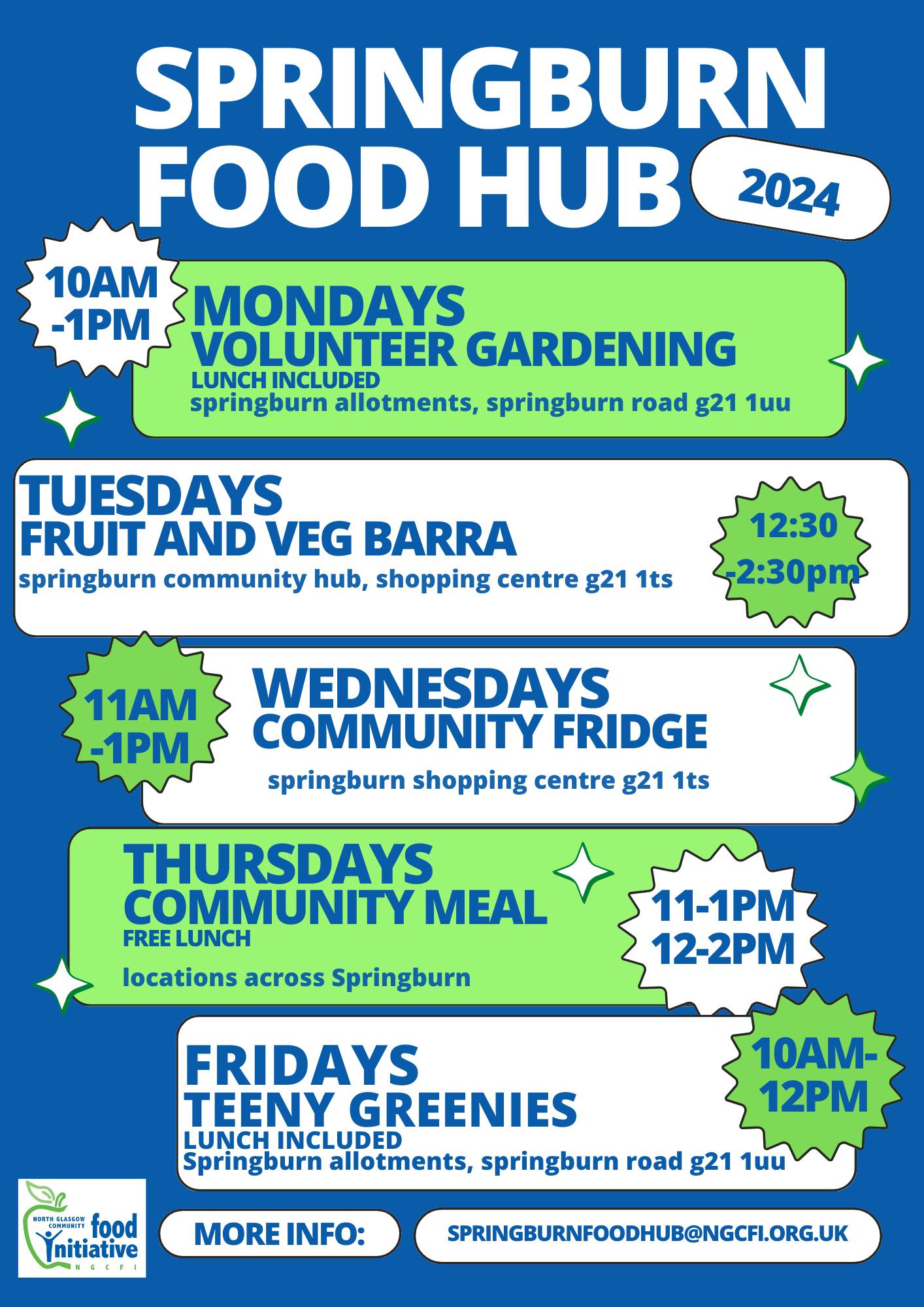 Our Springburn Food Hub... - Springburn Food Hub and Garden