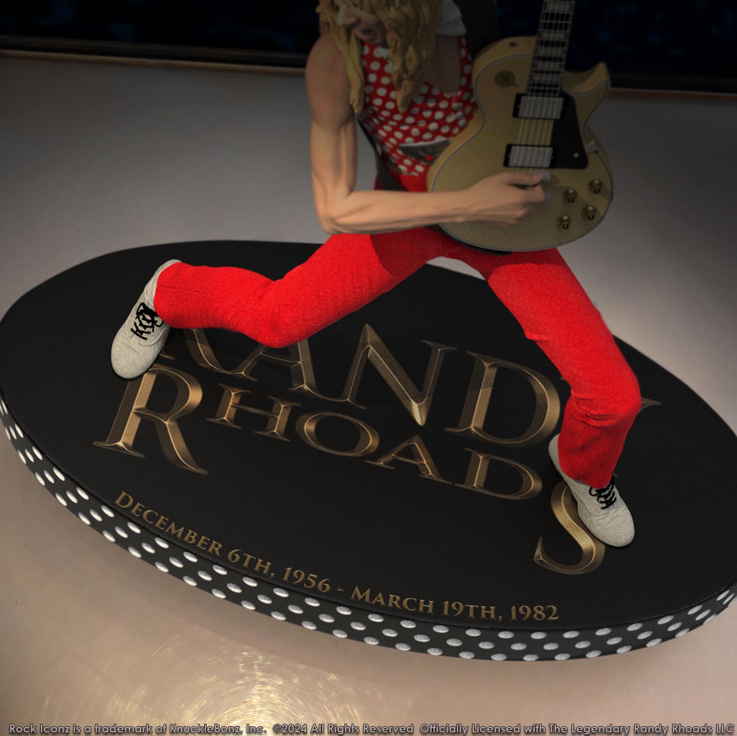 Randy Rhoads Rock Iconz collectible statue pre-order