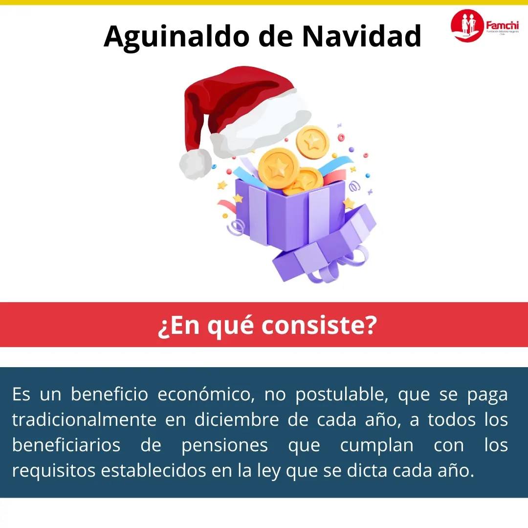 Aguinaldo navideño🎄para... - Fundación Adultos Mayores Chile | Facebook