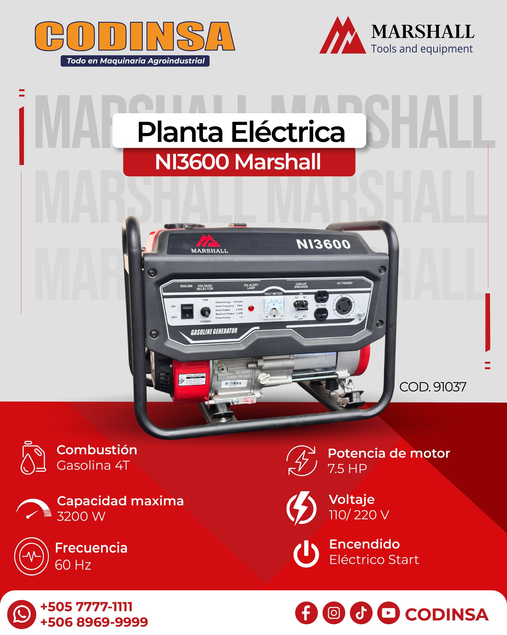 ⚡🔌 𝐄𝐍𝐄𝐑𝐆𝐈𝐀 𝐐𝐔𝐄 𝐑𝐄𝐒𝐏𝐎𝐍𝐃𝐄 𝐂𝐔𝐀𝐍𝐃𝐎 𝐌𝐀𝐒 𝐋𝐀... - Codinsa Costa Rica | Facebook