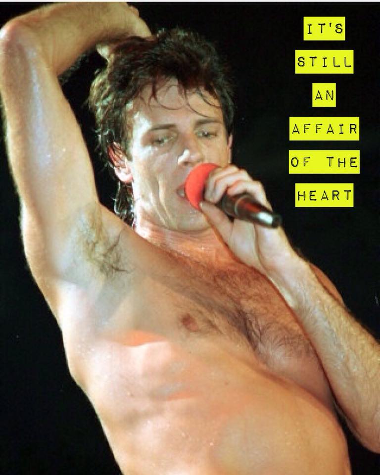 An - #FlashbackFriday: @RickSpringfield - Still doing shirtless encores ...
