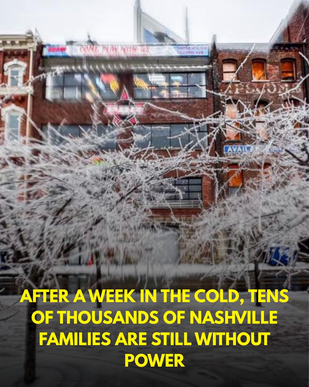 After more than a week in the cold and dark, Nashville's power