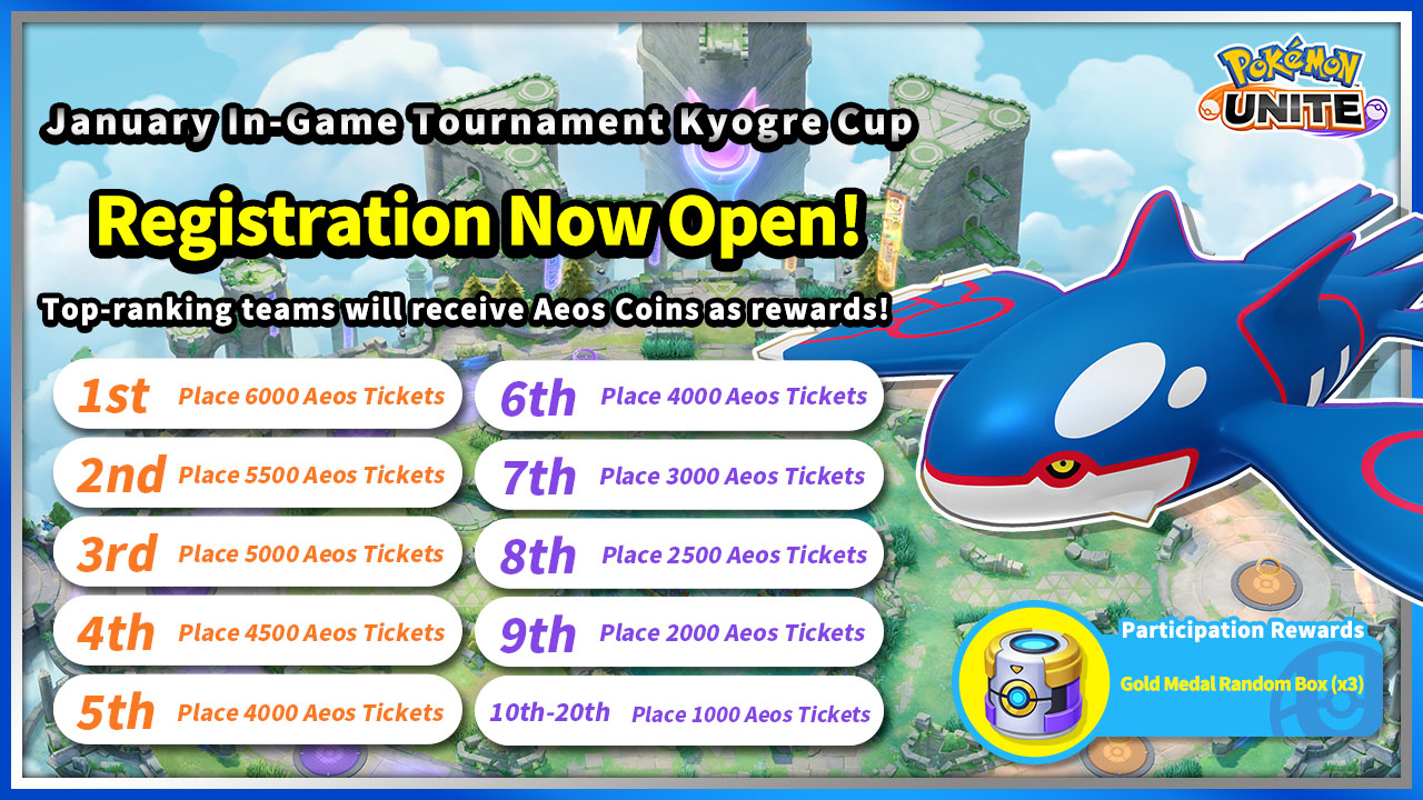 Pokémon - 📢 January In-Game Tournament 