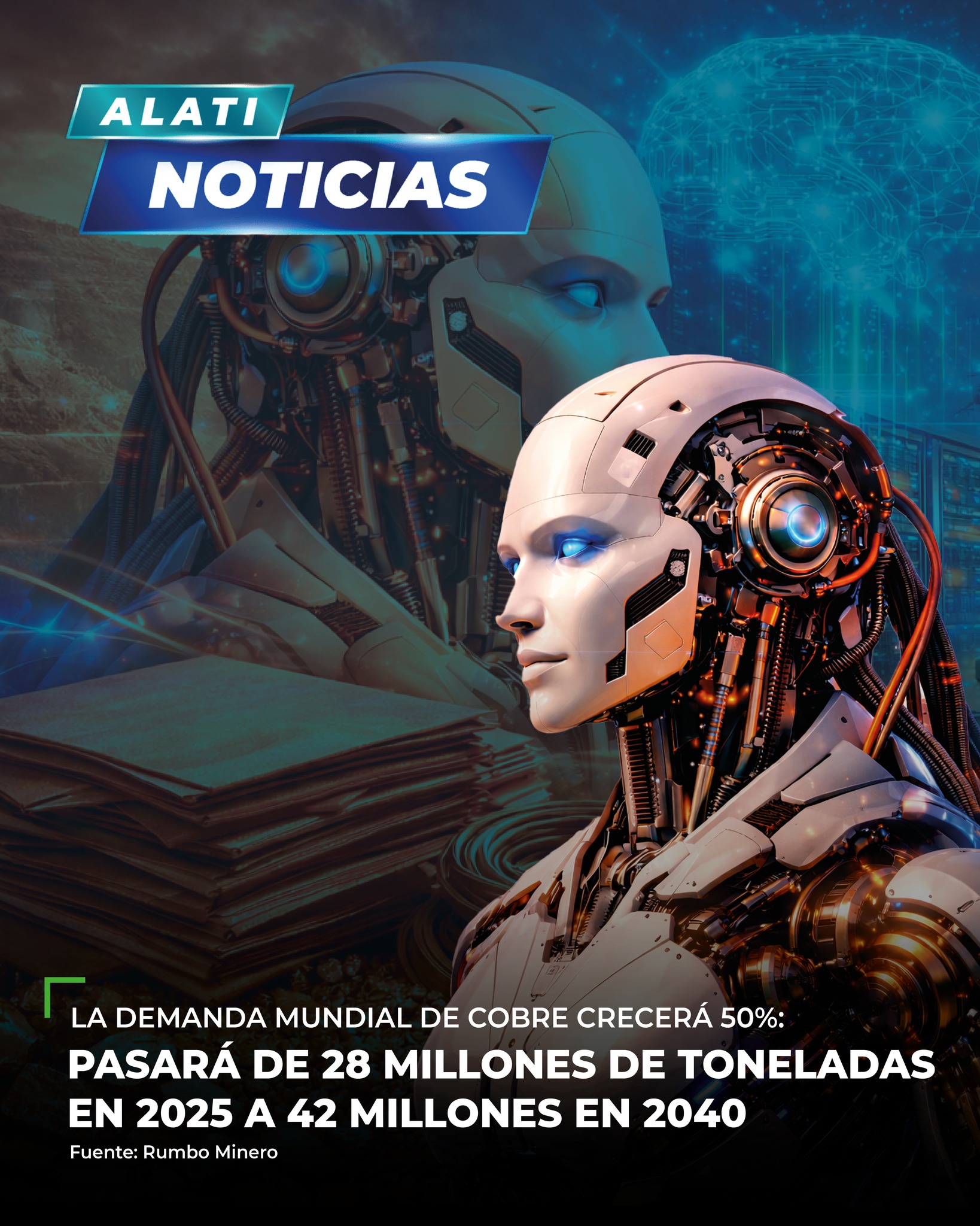 Mining - 🤖⚡ La IA está acelerando la demanda mundial de cobre Según S&P ...