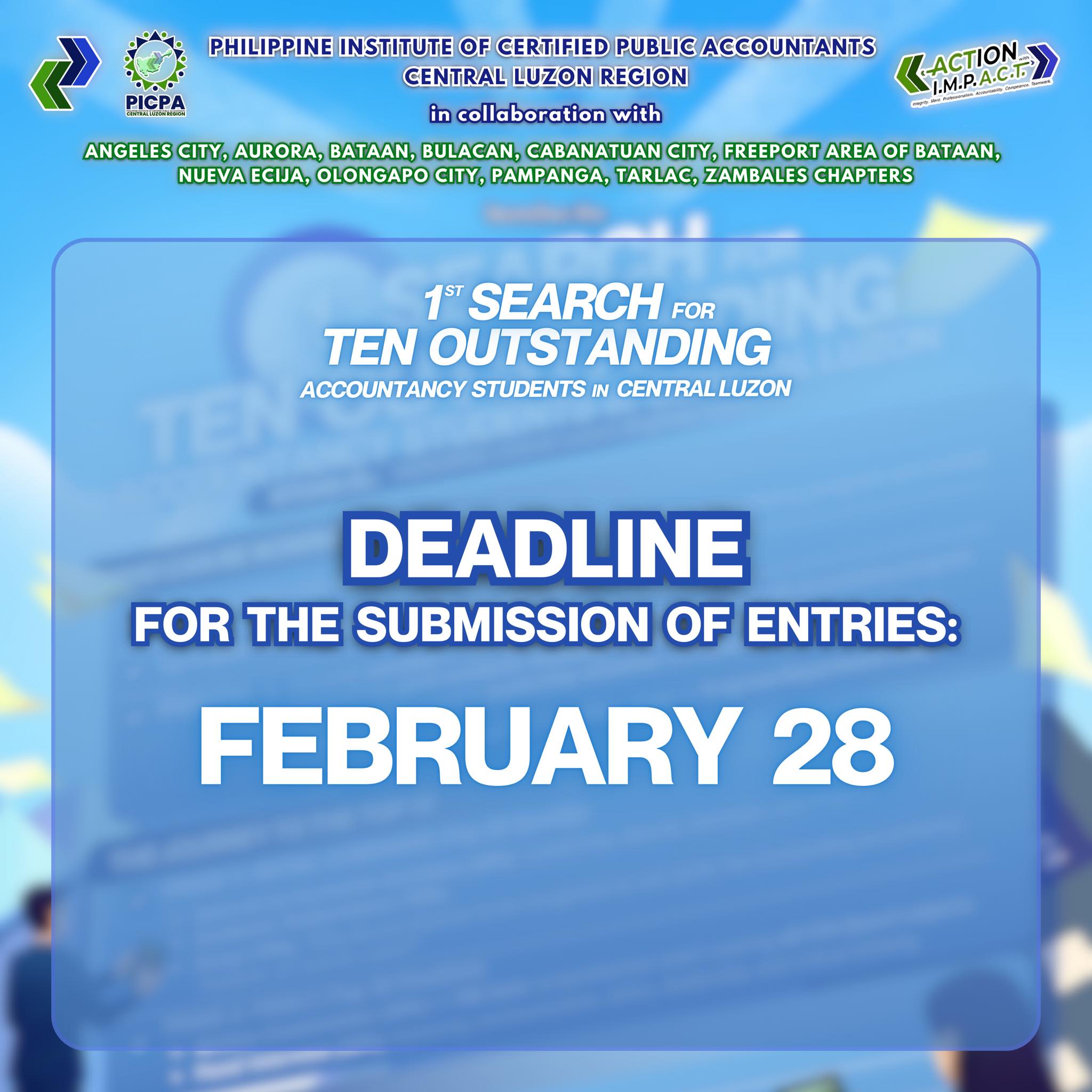 🌟 𝗖𝗔𝗟𝗟 𝗙𝗢𝗥 𝗡𝗢𝗠𝗜𝗡𝗔𝗧𝗜𝗢𝗡𝗦! 🌟 🏆... - PICPA Central Luzon Region | Facebook