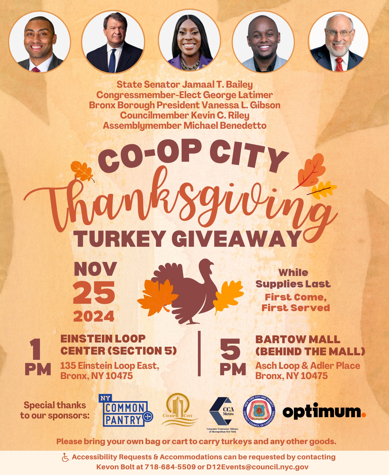 🦃 The season of giving is... - Council Member Kevin C. Riley