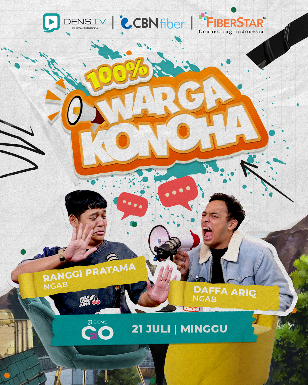 Dens.TV - Udah siap buat liat Ranggi & Daffa ngobrolin...
