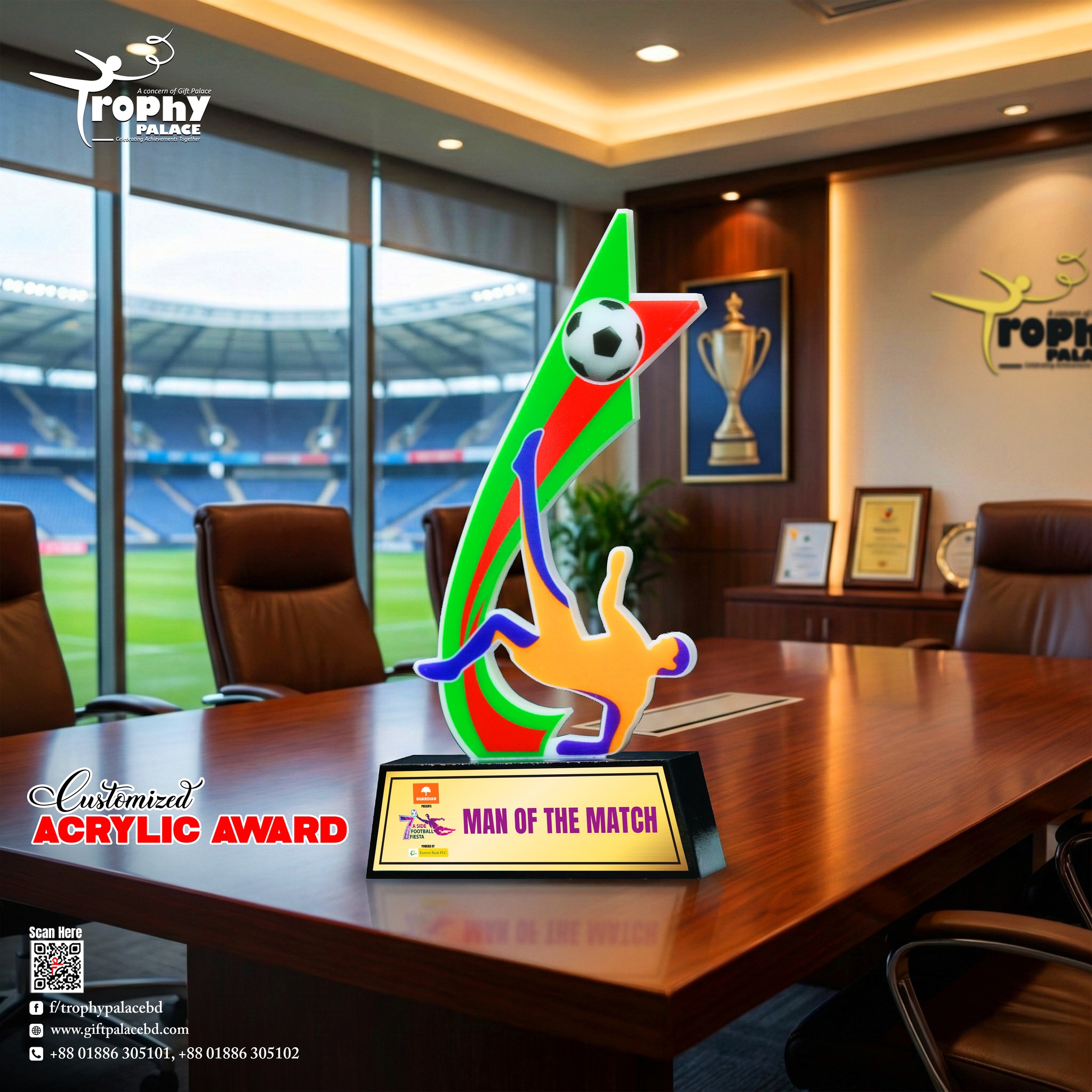 Trophy - 𝐄𝐱𝐜𝐥𝐮𝐬𝐢𝐯𝐞 𝐑𝐞𝐚𝐝𝐲𝐦𝐚𝐝𝐞 𝐌𝐞𝐭𝐚𝐥 𝐓𝐫𝐨𝐩𝐡𝐲 To make your event more ...