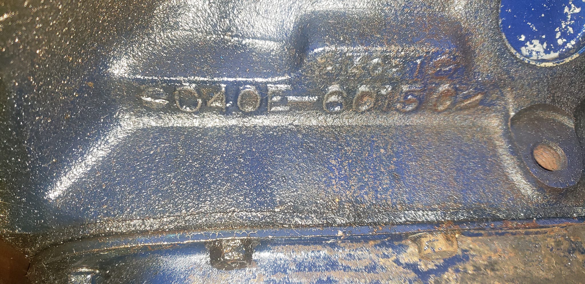 What is the identification of this block and intake?