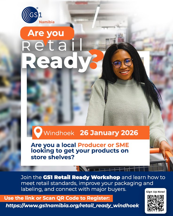 GS1 Namibia - Join the GS1 Retail Ready Workshop and learn... | Facebook
