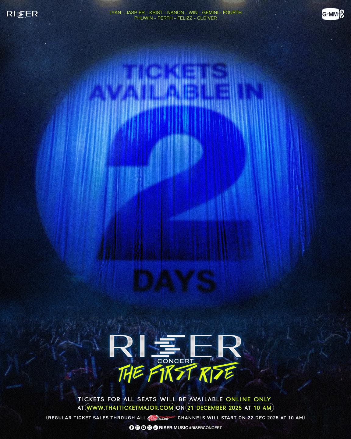 RISER - TICKETS AVAILABLE IN 2️⃣DAYS! #RISERCONCERT ‘RISER CONCERT ...