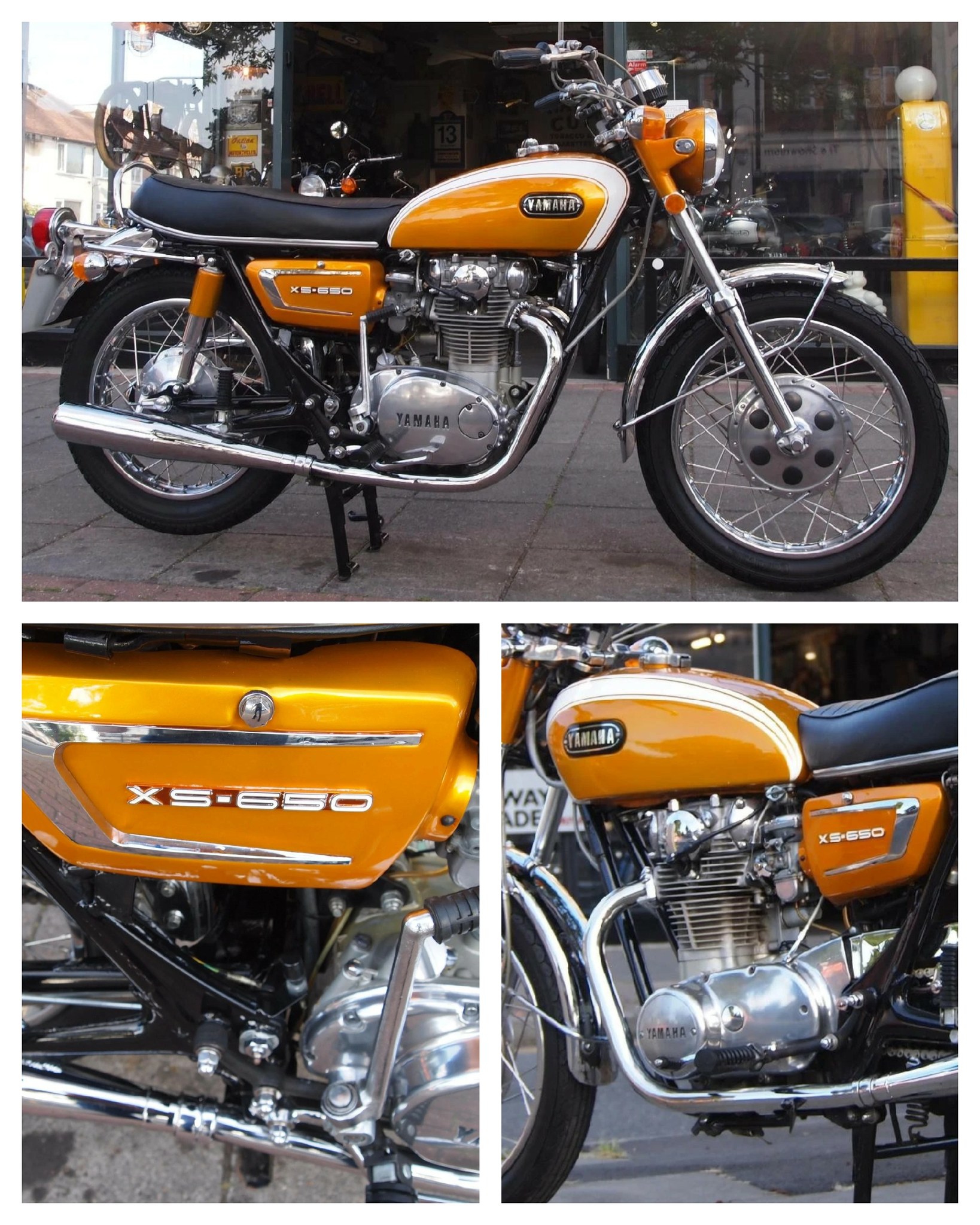 1970 Yamaha XS-1 @Geir Sydtangen