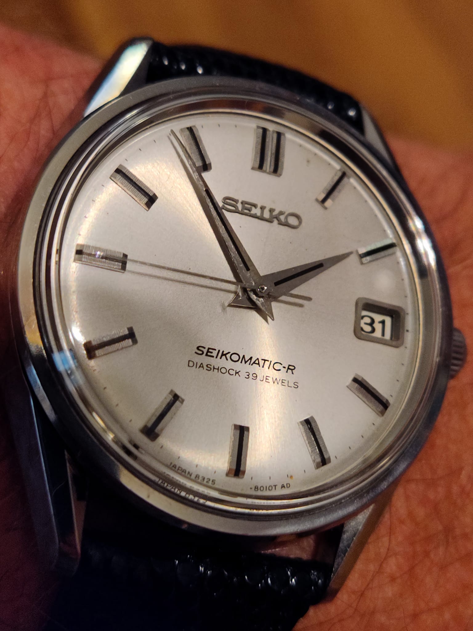 Rare Seiko 8325 8000 Watch from 1966