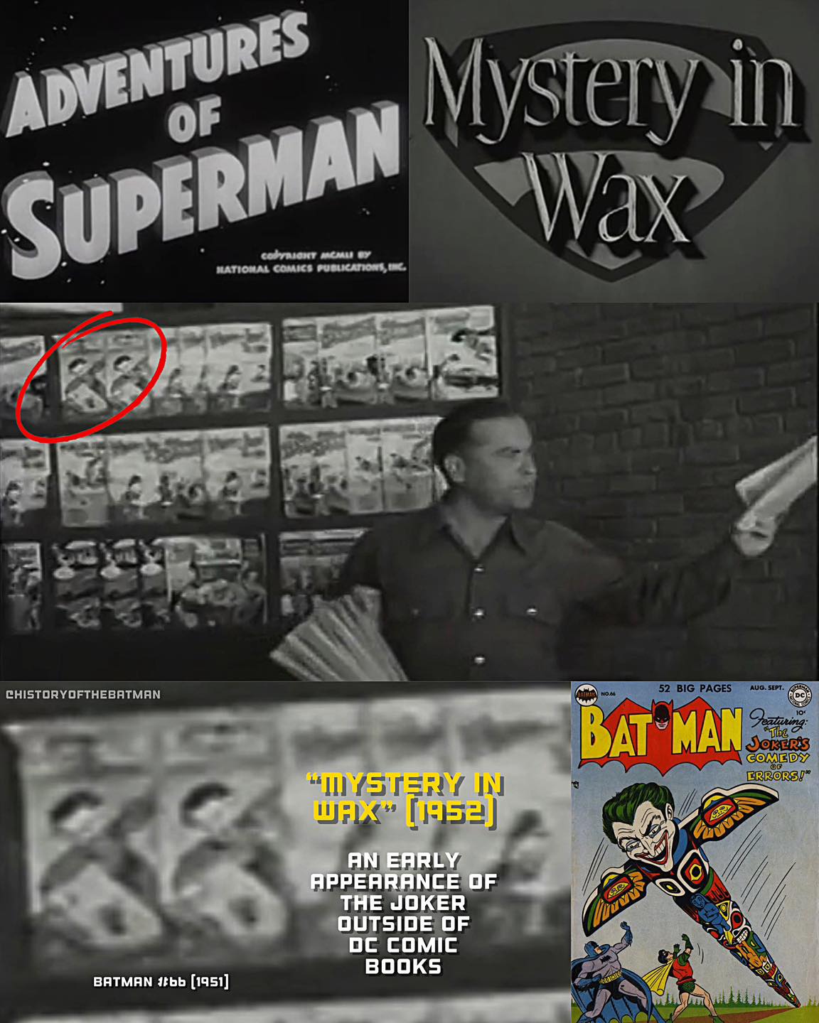 The Joker first appeared in Bill... - History of The Batman | Facebook