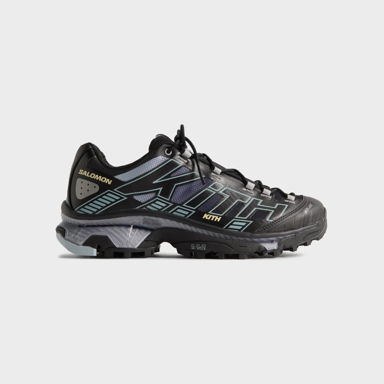 ALTF4 - Kith x Salomon XT- 4K Black Alloy Blue Fog Размер: 42 