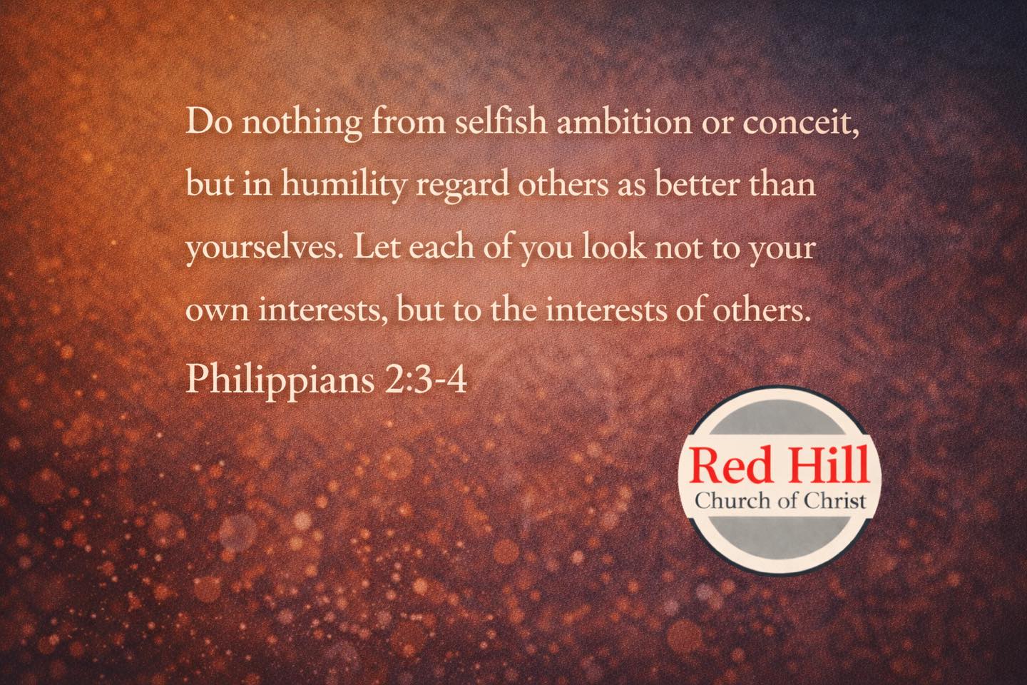 Red - This passage from Philippians is one of those verses that sounds ...