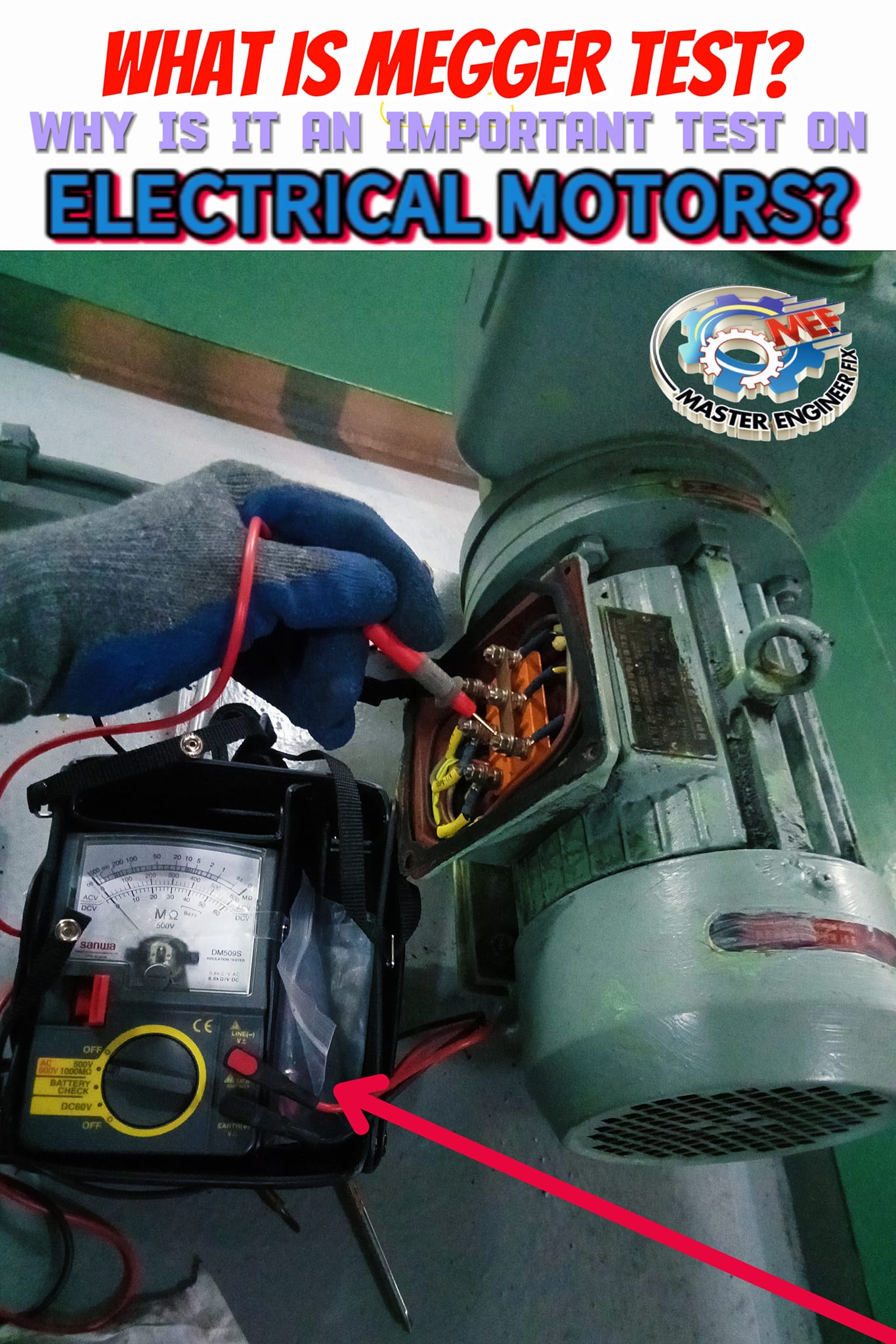 The Marine consultant | What is MEGGER TEST on electrical motors and ...