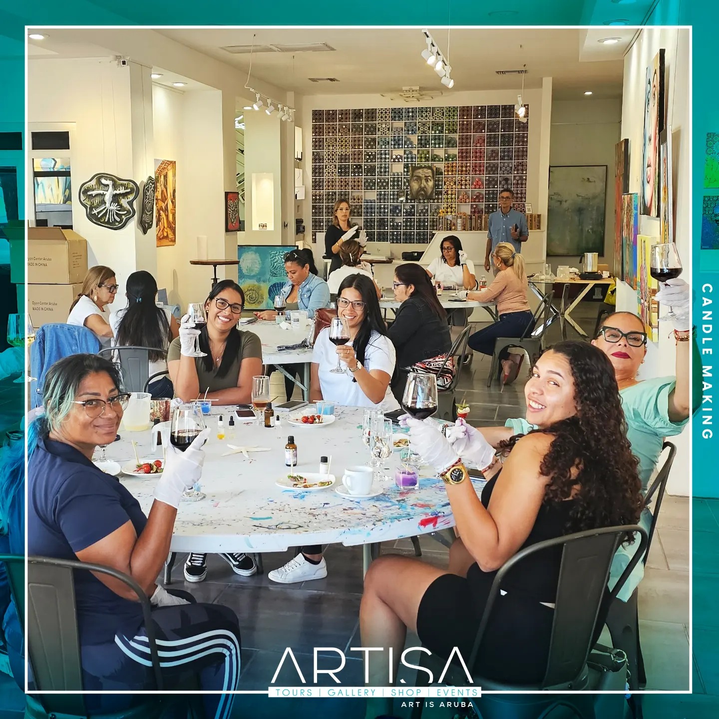 ArtisA - Yesterday was absolutely fantastic! 🎉 Our candle... | Facebook