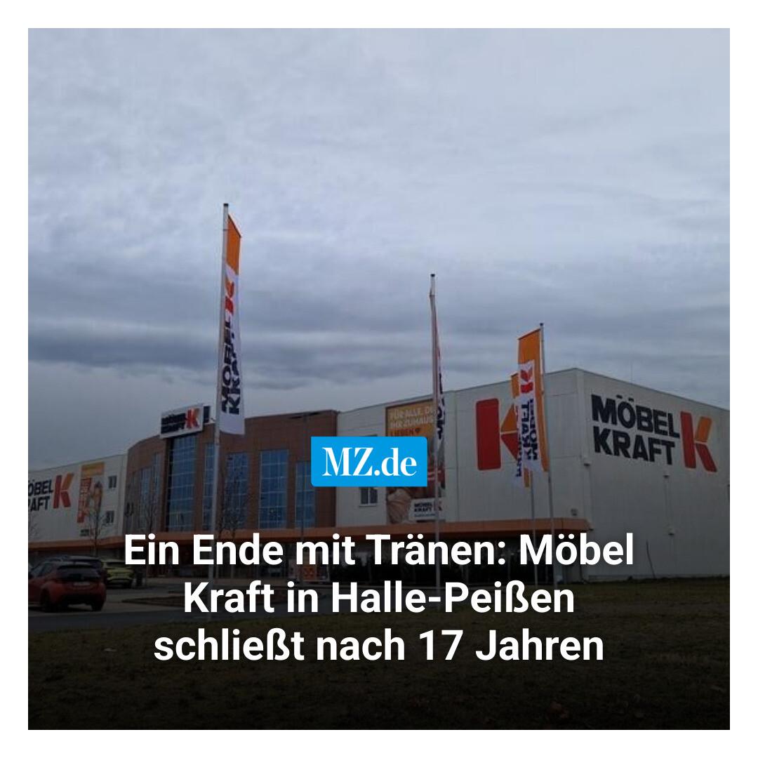 Die Schließung des Möbelhauses Möbel Kraft in Halle-Peißen sorgt für Unsicherheit unter den Mitarbeitern. Der Abverkauf startet im Dezember, eine offizielle Bestätigung steht aus. Die Zukunft des Stan