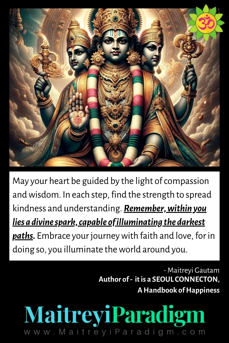 Here's a nice thought... - Vedic Wisdom & Maitreyi Paradigm