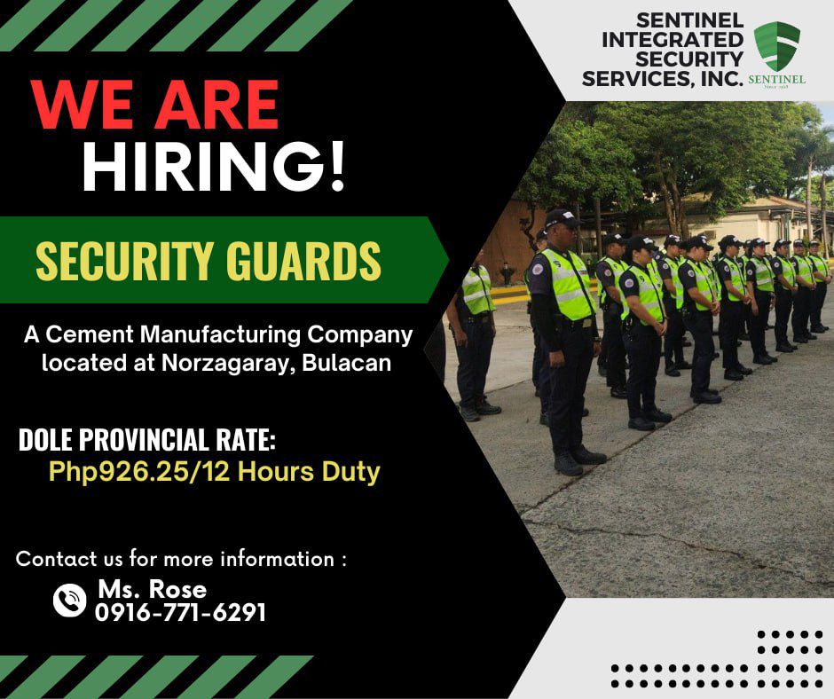 Sentinel Integrated Services, Inc. - North Luzon Recruitment Team added ...