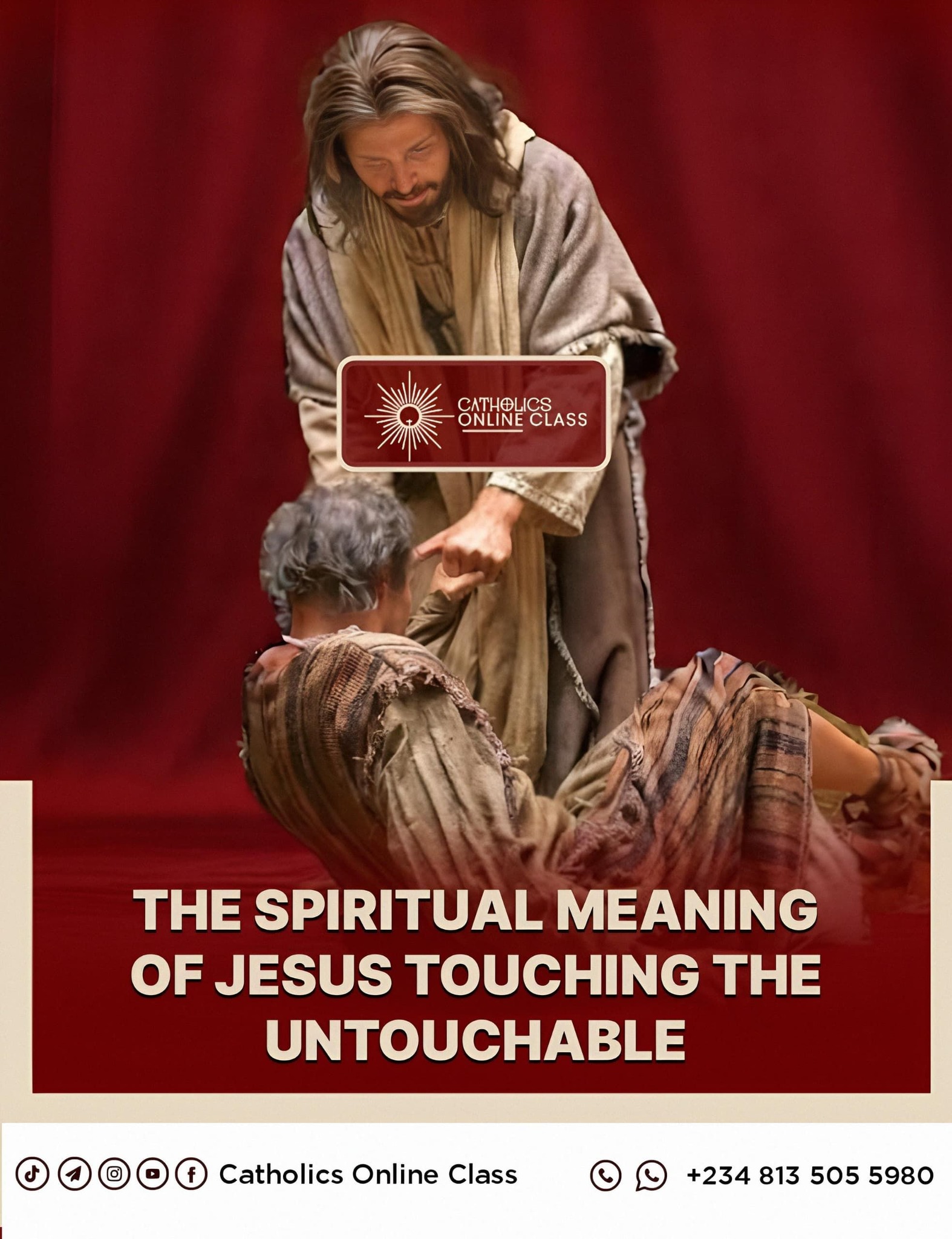 ️ THE SPIRITUAL MEANING OF JESUS... - Catholics Online Class | Facebook